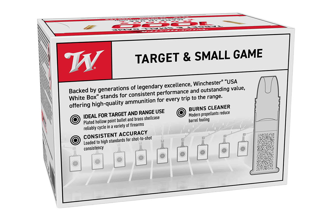 Winchester 22LR 36gr CPHP Target And Small Game 1000/Box